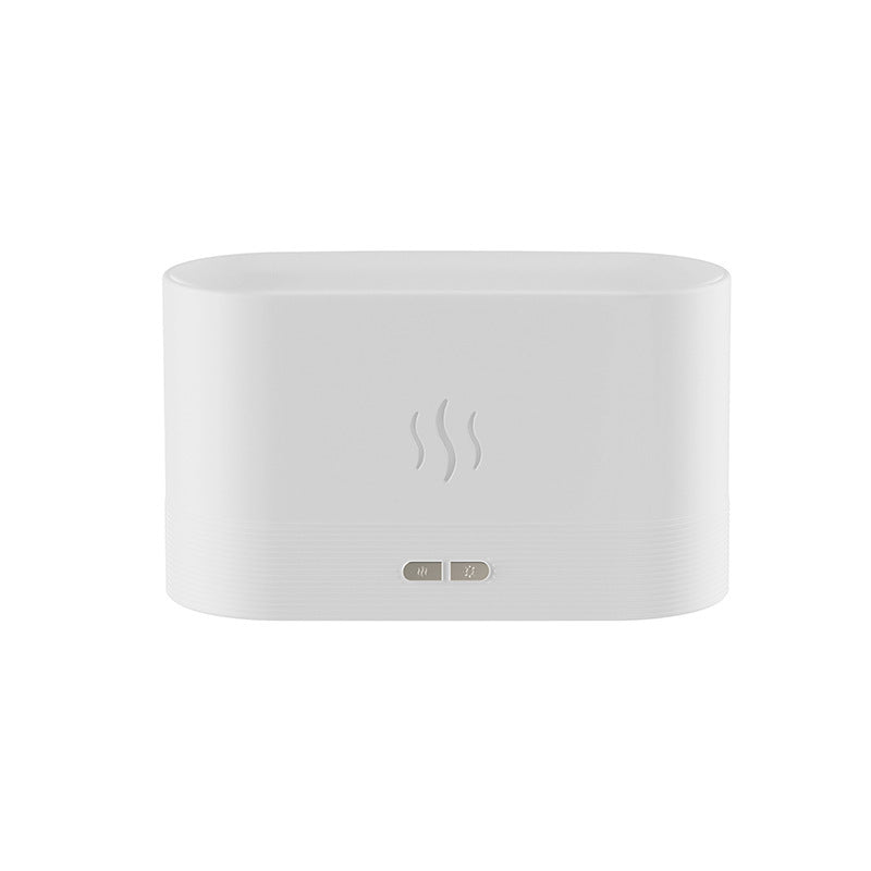 Aroma Diffuser With Flame Light Mist Humidifier Aromatherapy Diffuser With Waterless Auto-Off Protection For Spa Home Yoga Office sun store