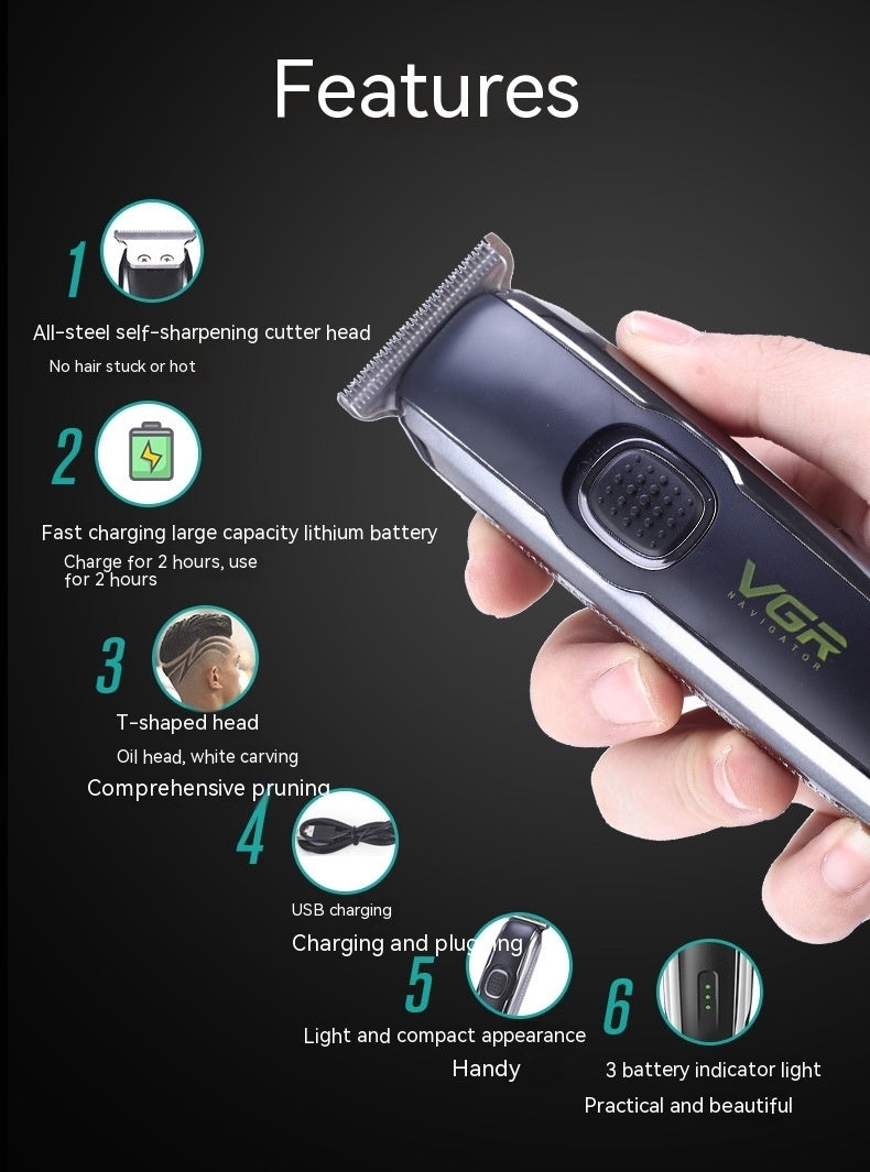 Rechargeable Electric New Hair Clipper Electric Clipper sun store