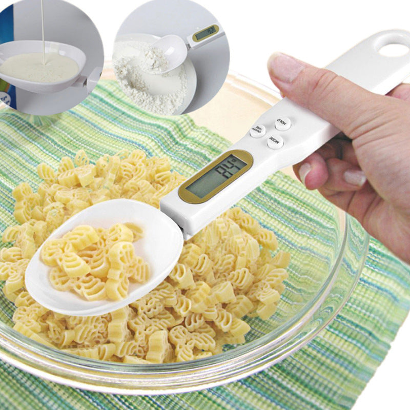 LCD Digital Kitchen Scale Electronic Cooking Food Weight Measuring Spoon Grams Coffee Tea Sugar Spoon Scale Kitchen Tools sun store