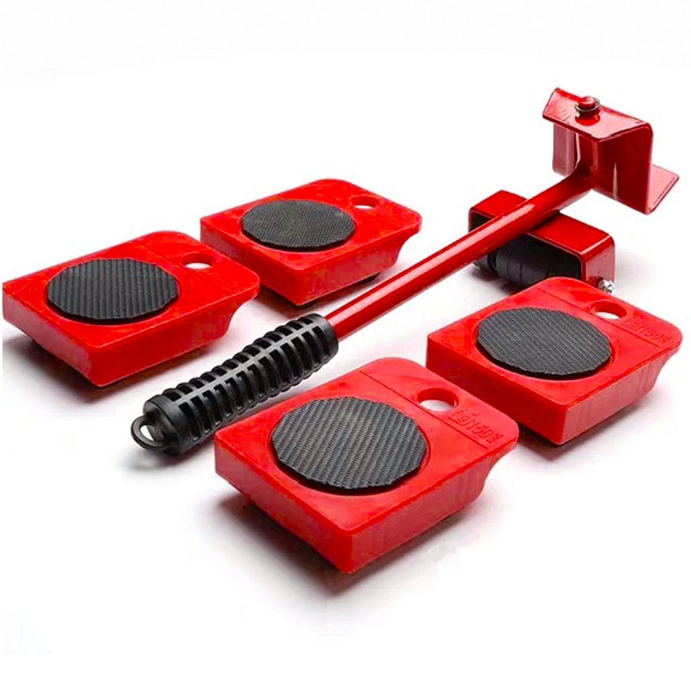 Professional Furniture Lifter Tool Set Furniture Mover Wheel Bar Roller Device Heavy Stuffs Moving Hand Tools sun store