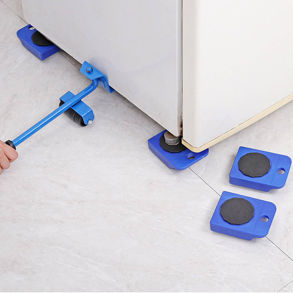 Professional Furniture Lifter Tool Set Furniture Mover Wheel Bar Roller Device Heavy Stuffs Moving Hand Tools sun store