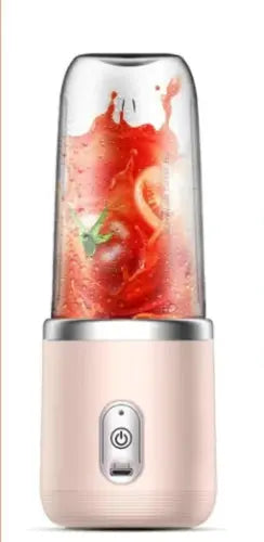 6blade Portable Blender Mini Juicer Cup Extractor Smoothie USB Charging Fruit Squeezer Blender Food Mixer Ice Crusher Portable Juicer Machine sun store