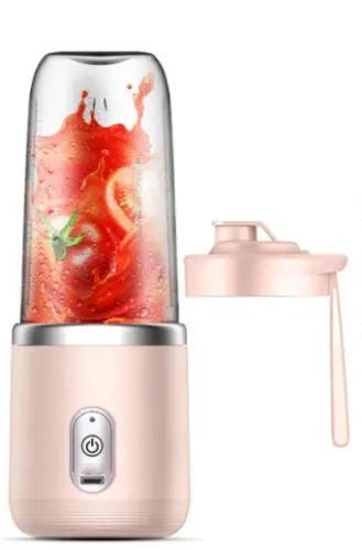 6blade Portable Blender Mini Juicer Cup Extractor Smoothie USB Charging Fruit Squeezer Blender Food Mixer Ice Crusher Portable Juicer Machine sun store