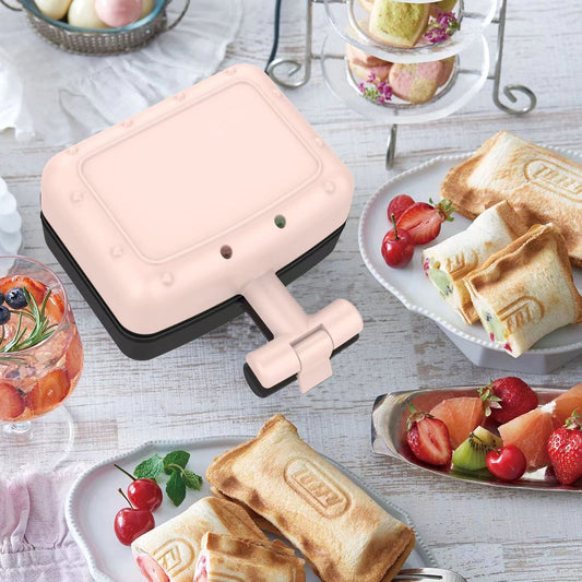Mini Sandwich Hamburger Maker Double Side Heating Breakfast Machine sun store