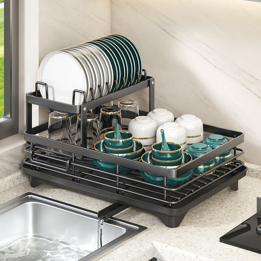 Kitchen Storage Rack Dish Storage Household sun store