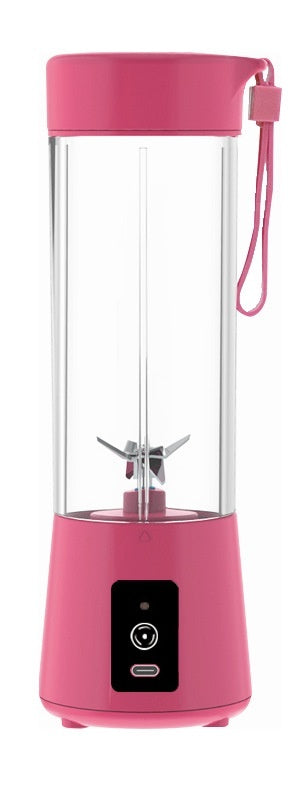 10 Colors Portable Small Electric Juicer Stainless Steel Blade Cup Juicer Fruit Automatic Smoothie Blender Kitchen Tool sun store