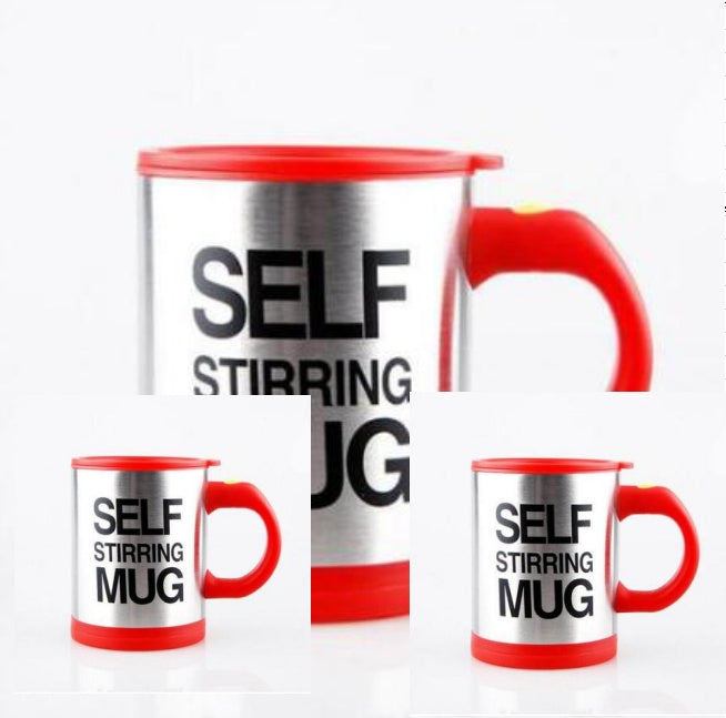 Automatic Lazy Self Stirring Magnetic Mug Creative 304 Stainless Steel Coffee Milk Mixing Cup Blender Smart Mixer Thermal Cup sun store