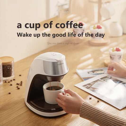 New Coffee Machine Fully Automatic Home Office Mini American Small Portable Coffee Maker sun store