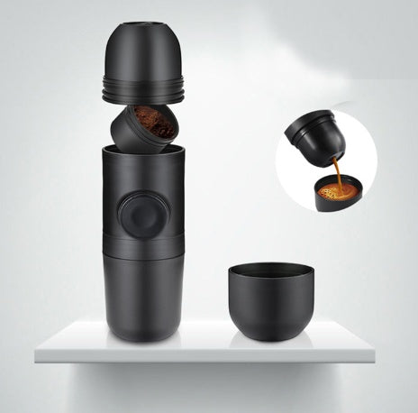Condensed portable mini coffee machine sun store
