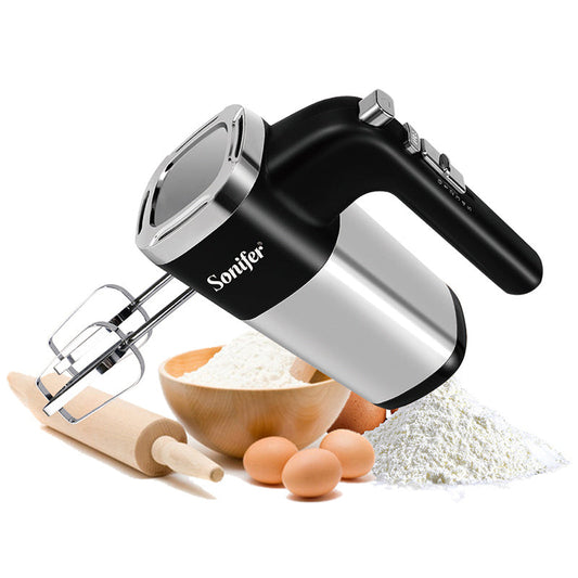 5 Speeds 500W High Power Electric Food Mixer Hand Blender Dough Blender Egg Beater Hand Mixer For Kitchen 220V sun store
