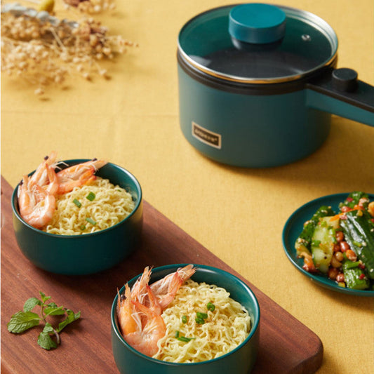 Mini Kitchen Electric Pot Multifunctional Home Electric Cooking Pot Intelligent Noodle Cooking Pot sun store
