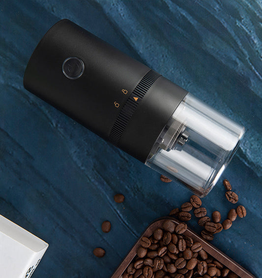 New Upgrade Portable Electric Coffee Grinder TYPE-C USB Charge Profession Ceramic Grinding Core Coffee Beans Grinder sun store
