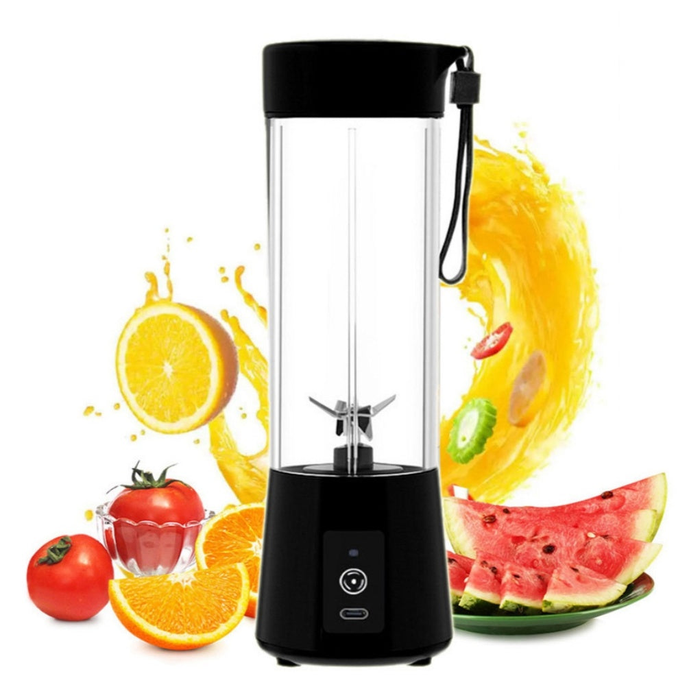 10 Colors Portable Small Electric Juicer Stainless Steel Blade Cup Juicer Fruit Automatic Smoothie Blender Kitchen Tool sun store