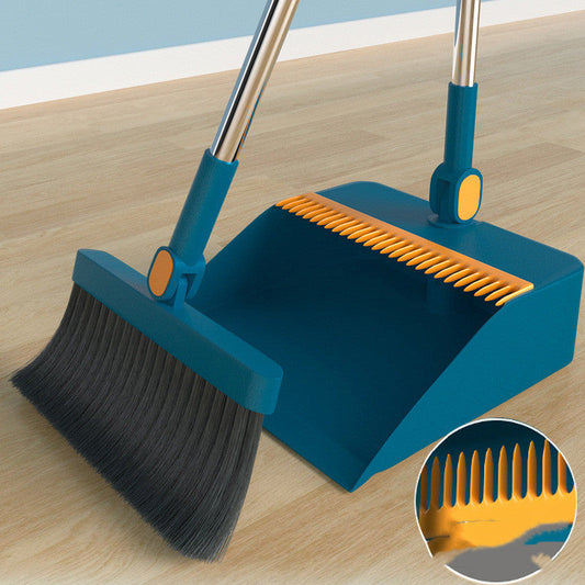 Household Simple Folding Can Be A Dustpan Set Of Broom sun store
