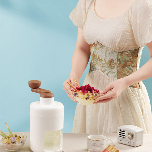 Kitchen Hand Block Shaving Machine Household Small Ice Maker Slush Machine Ice Breaking Artifact Soft Ice Ice Crusher Stall sun store