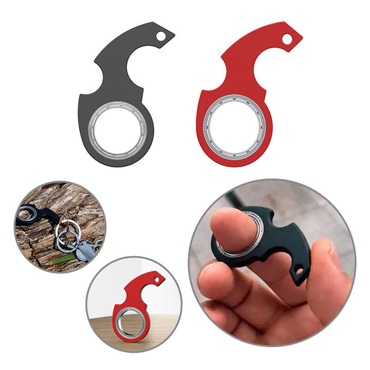 Creative Fidget Spinner Toy Keychain Hand Spinner Anti-Anxiety Toy Relieves Stress Finger Spinner Keychain Bottle Opener Kids Toy sun store