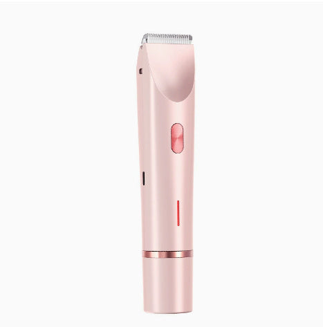 2 In 1 Hair Removal Epilator USB Rechargeable Trimmer Women Body Razor Face Leg Armpit Bikini Hand Pubic Shaver Hair Remover sun store