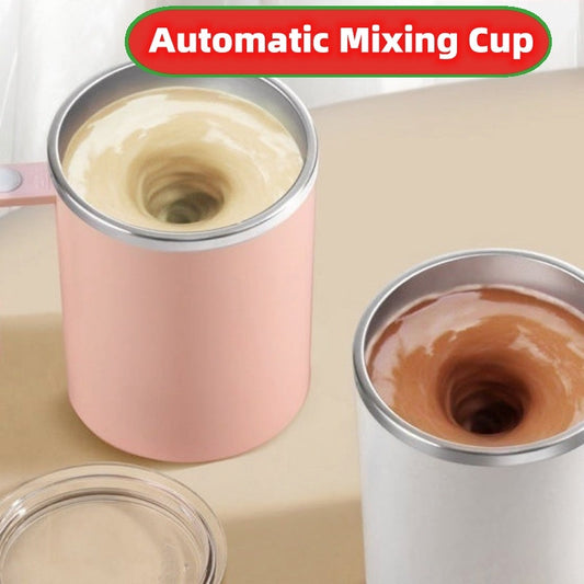 Portable Smart Magnetic Automatic Mixing Coffee Cup Rechargeable Rotating Home Office Travel Stirring Cup sun store